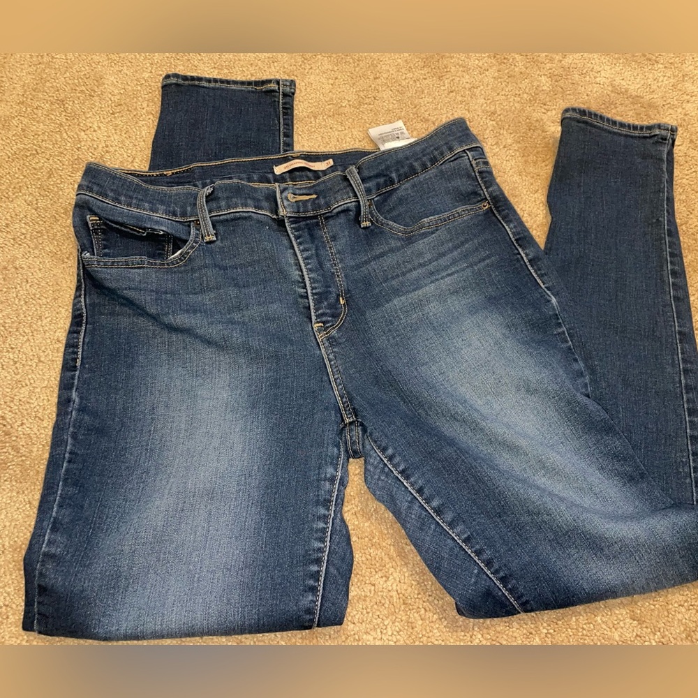 Levis Classic Blue Women's Jeans Shaping Skinny